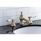 Kingston Brass KC7063BPL Bel-Air 8" Widespread Bathroom Faucet, Antique Brass KC7063BPL - alternate 3
